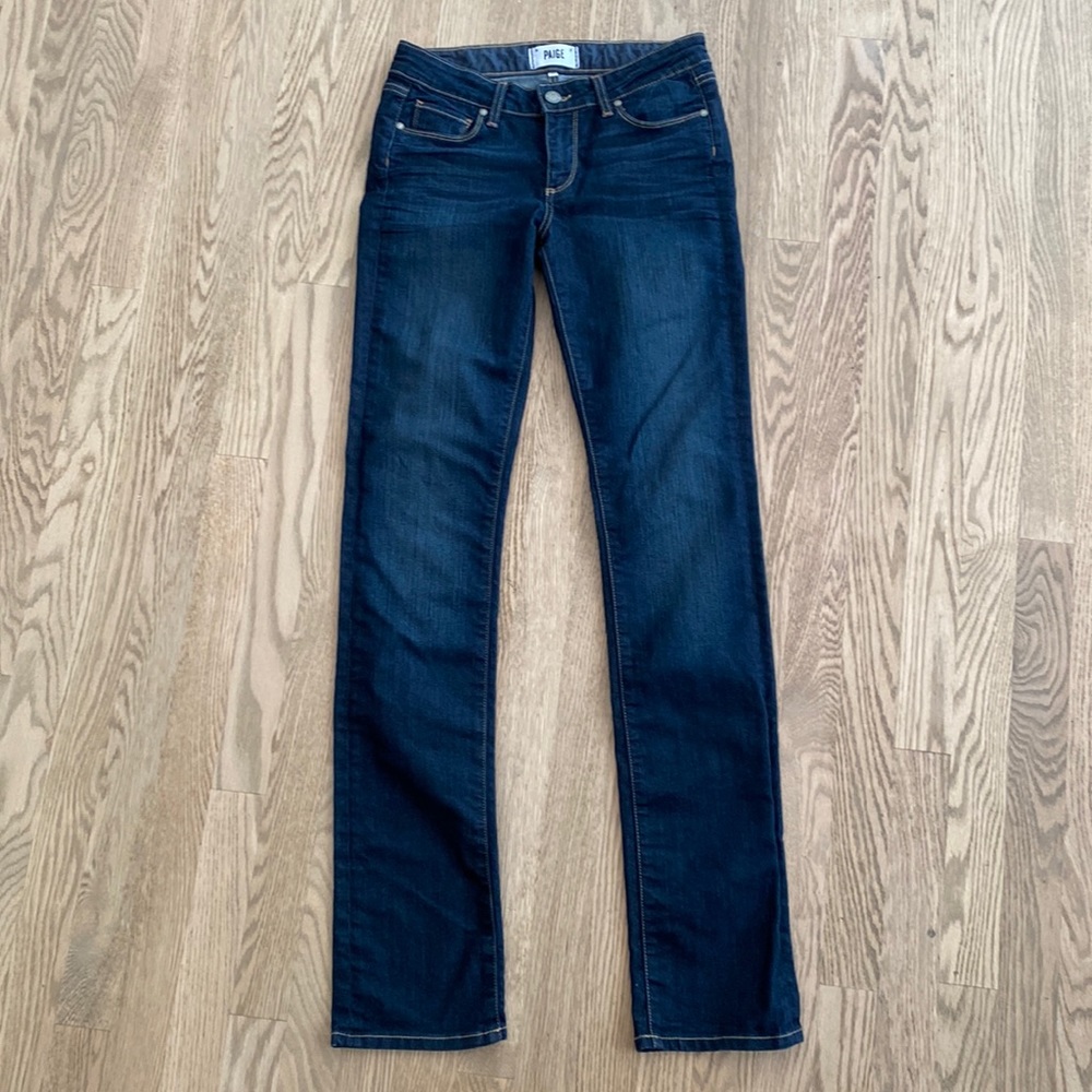 Paige Skyline Straight Jeans